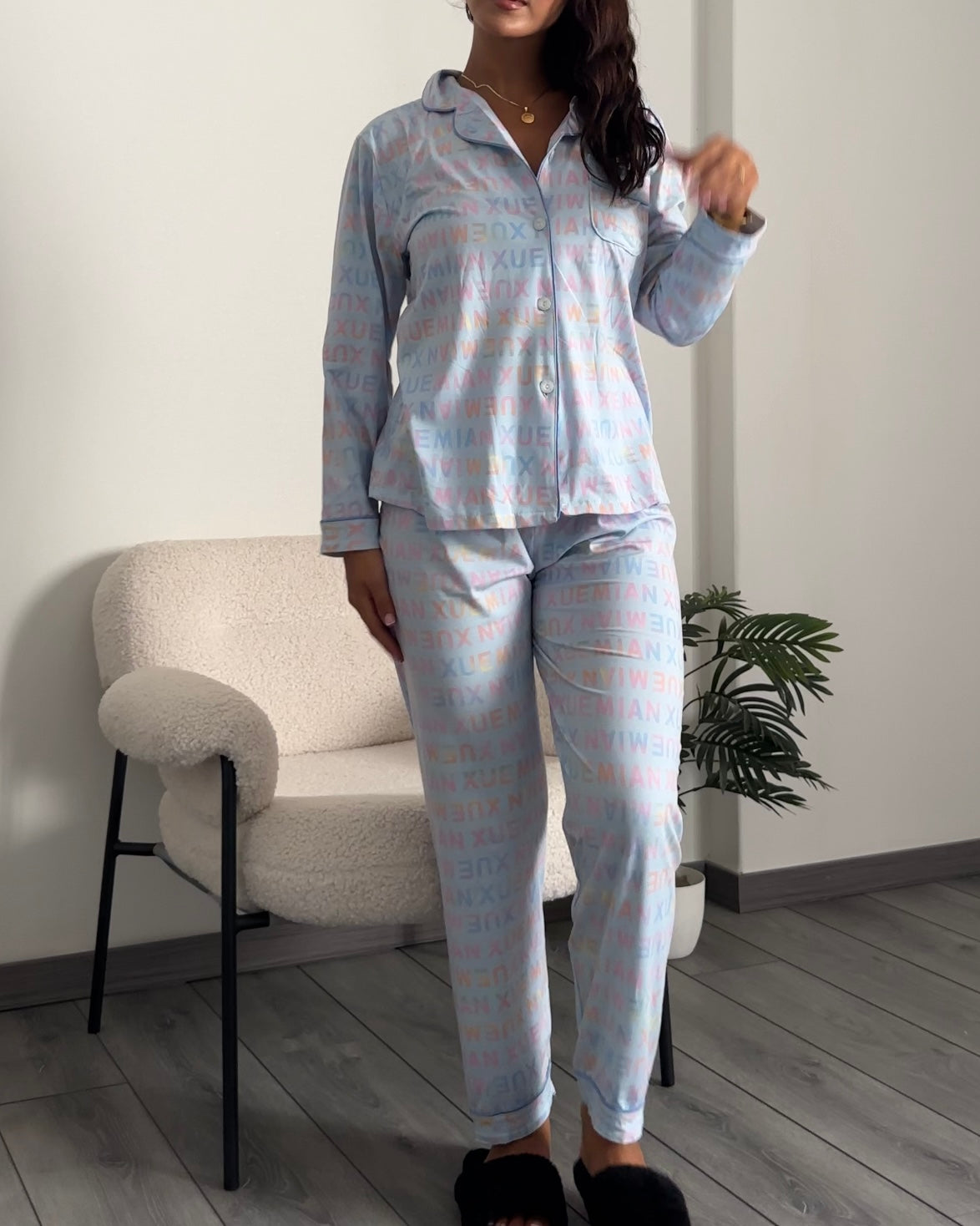 Blue Pyjama Set