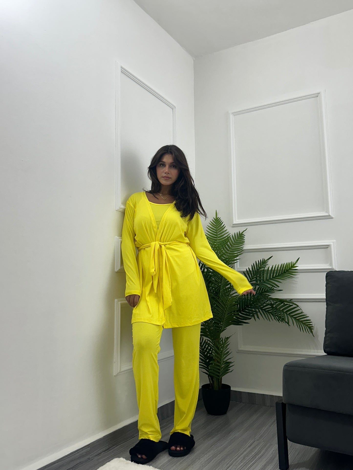 3pcs rib set with belt