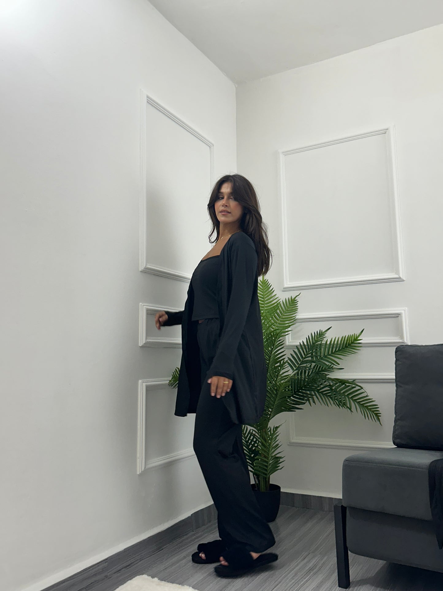 3pcs rib set with belt