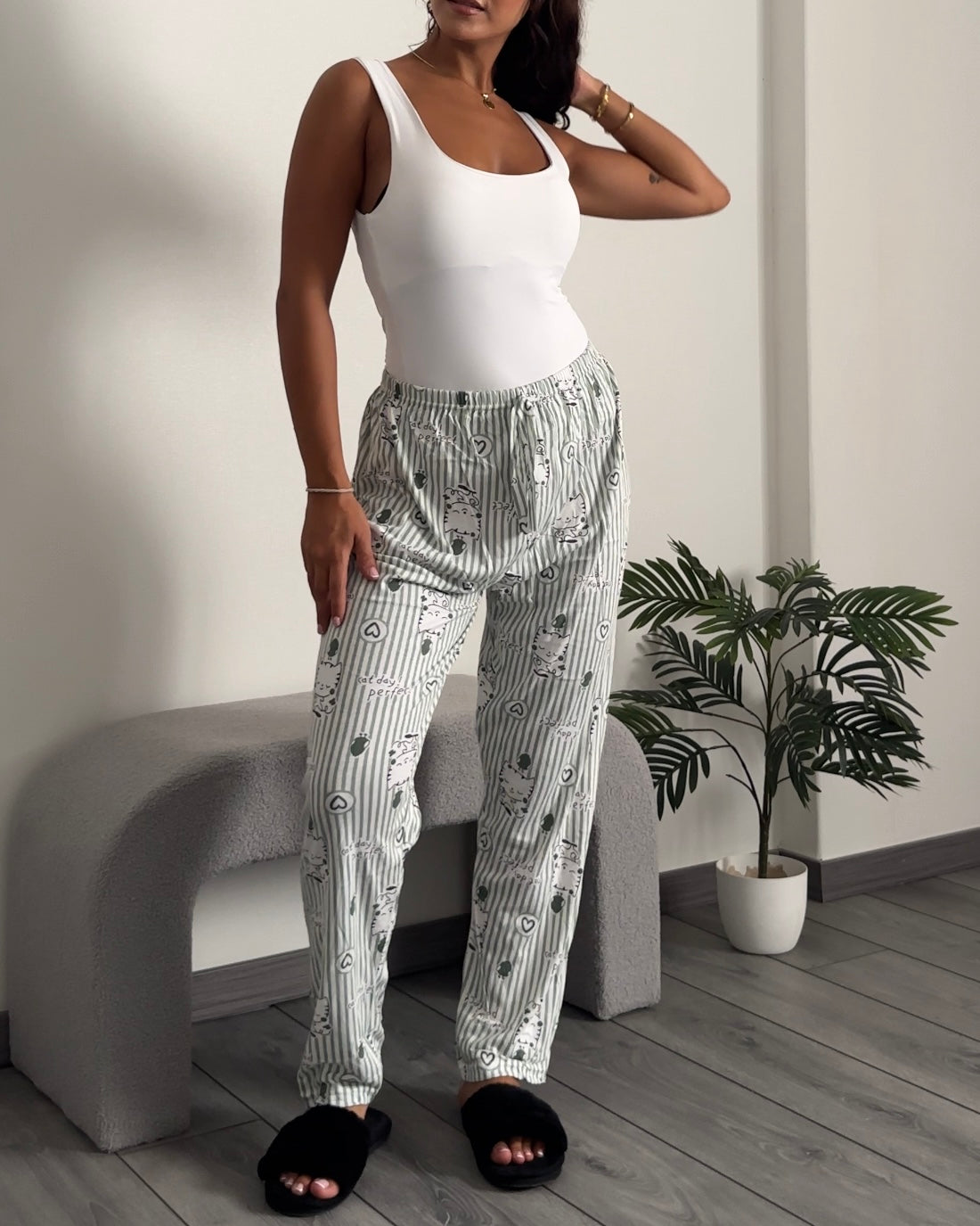 Pyjama Pants - Green