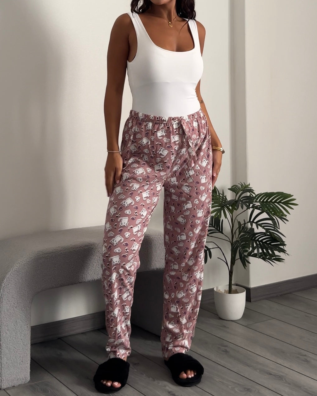 Pyjama Pants - Pink