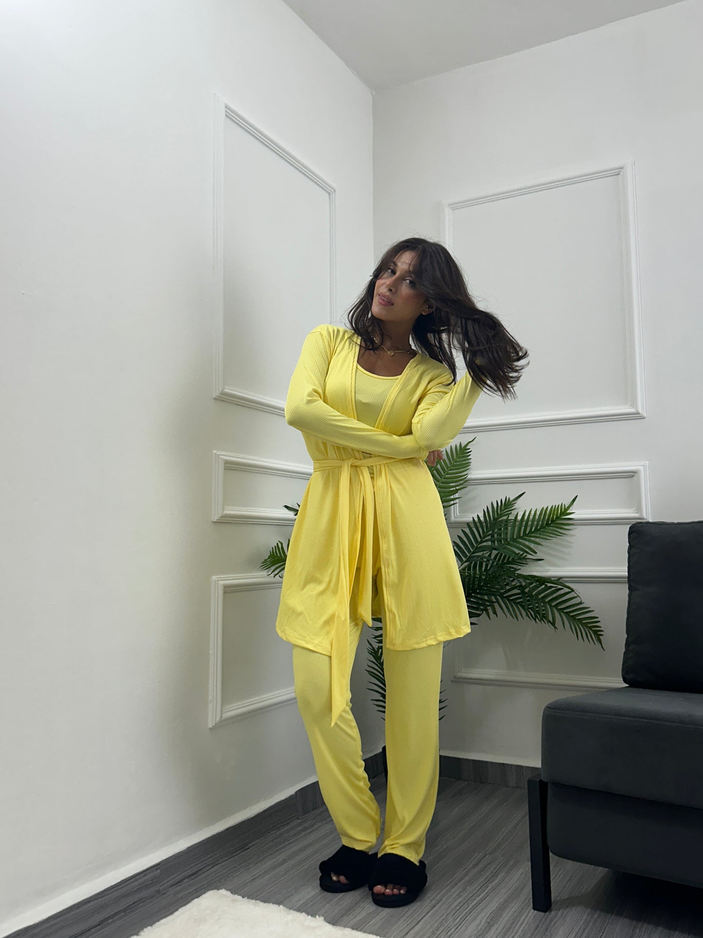 3pcs rib set with belt