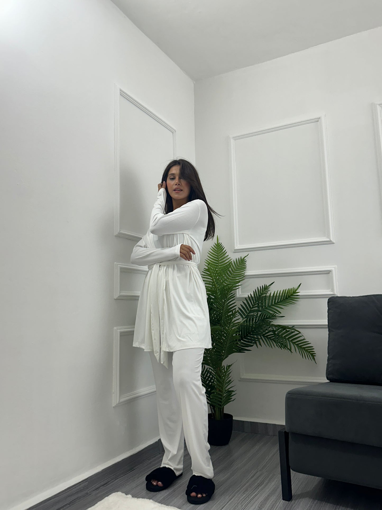 3pcs rib set with belt