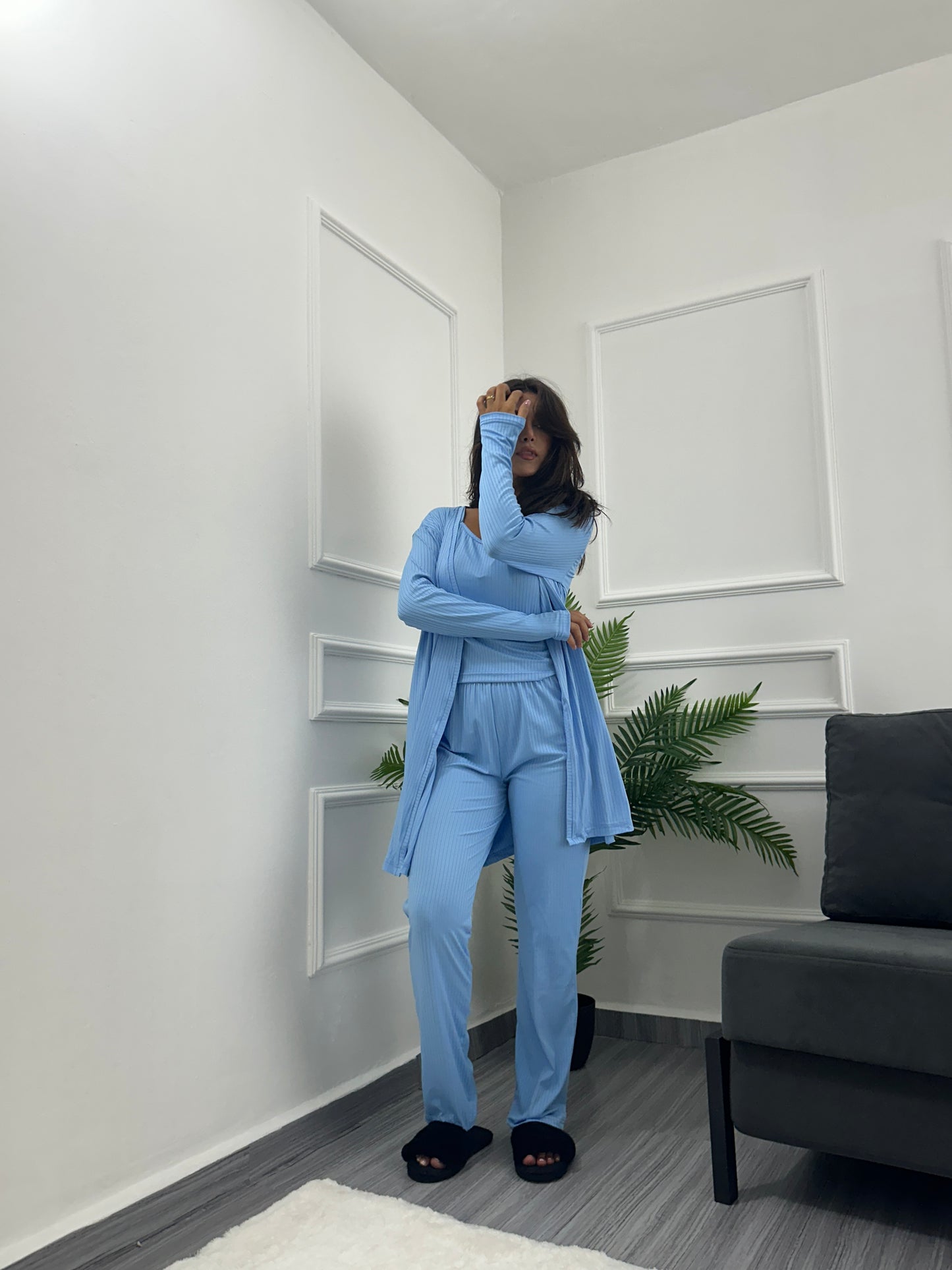 3pcs rib set with belt