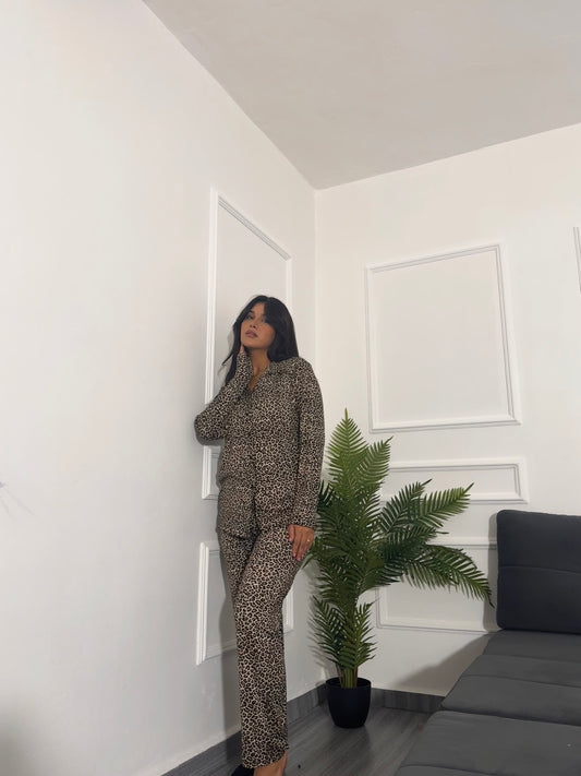 Leopard pyjama set