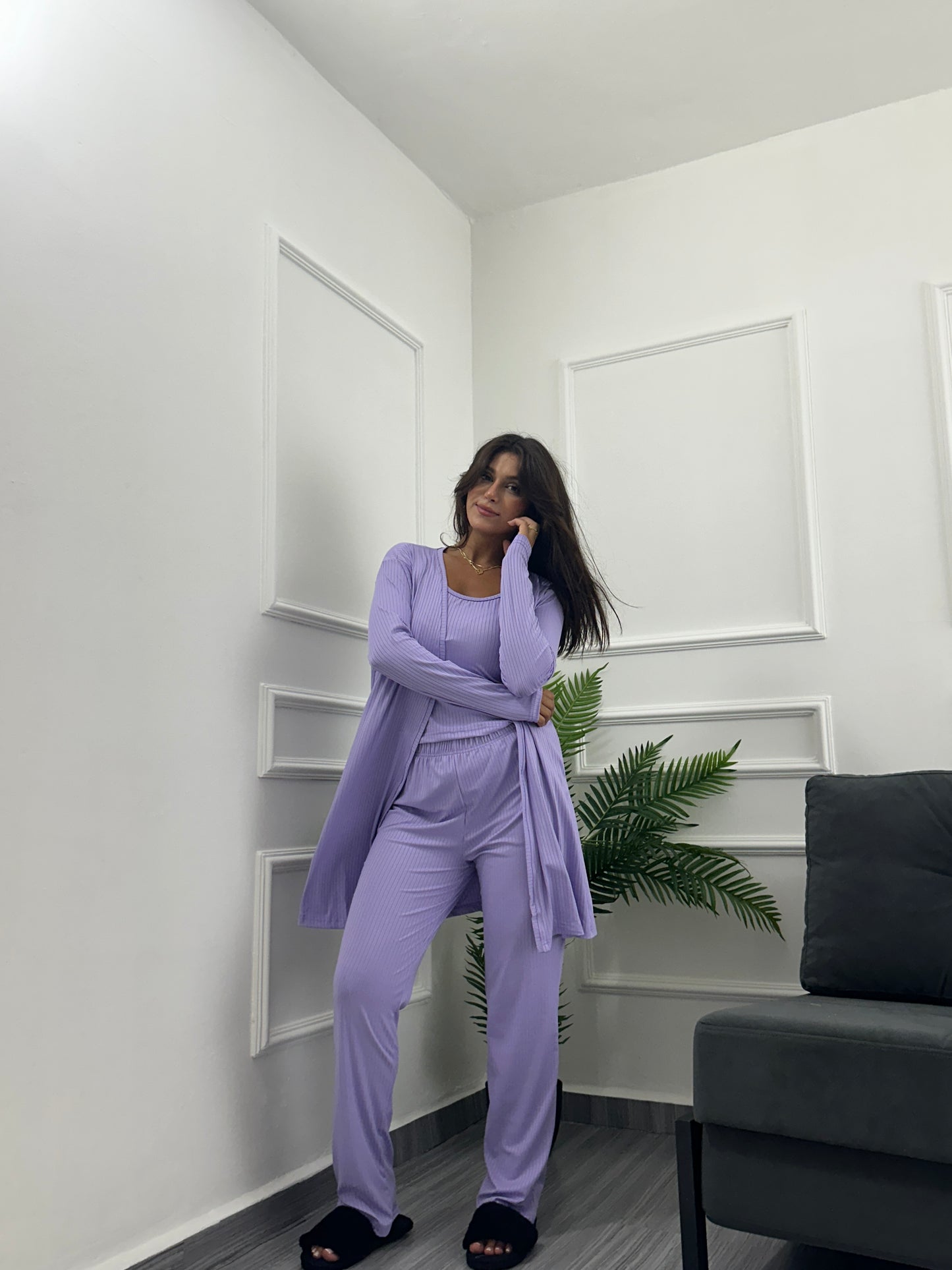 3pcs rib set with belt