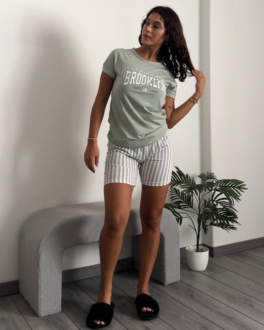 Pyjama Short Set - Brooklyn