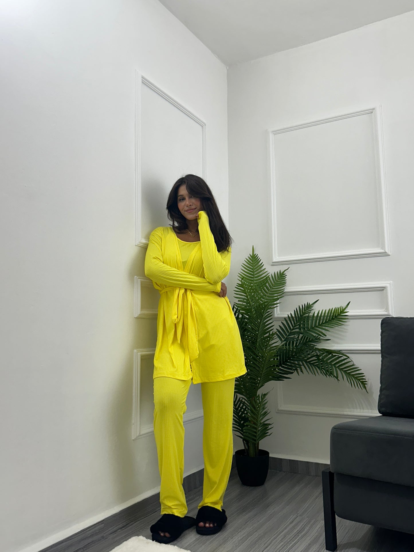 3pcs rib set with belt