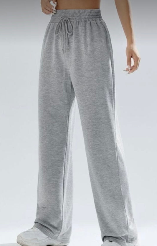 Wide leg joggers