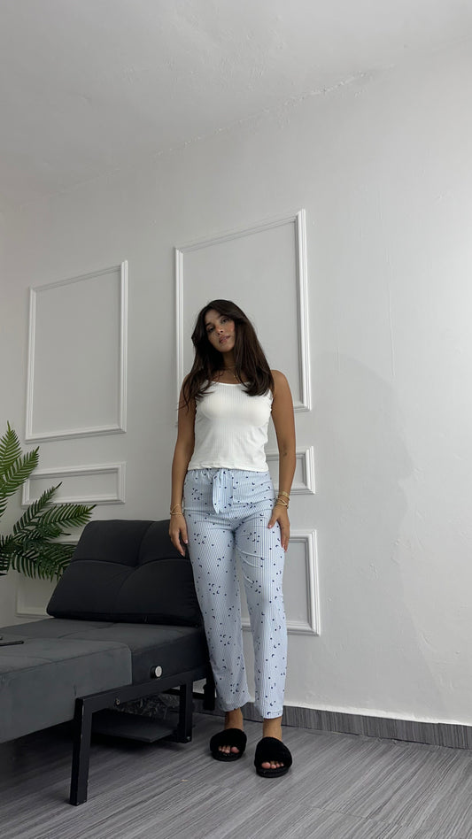 Blue moon pyjama pants