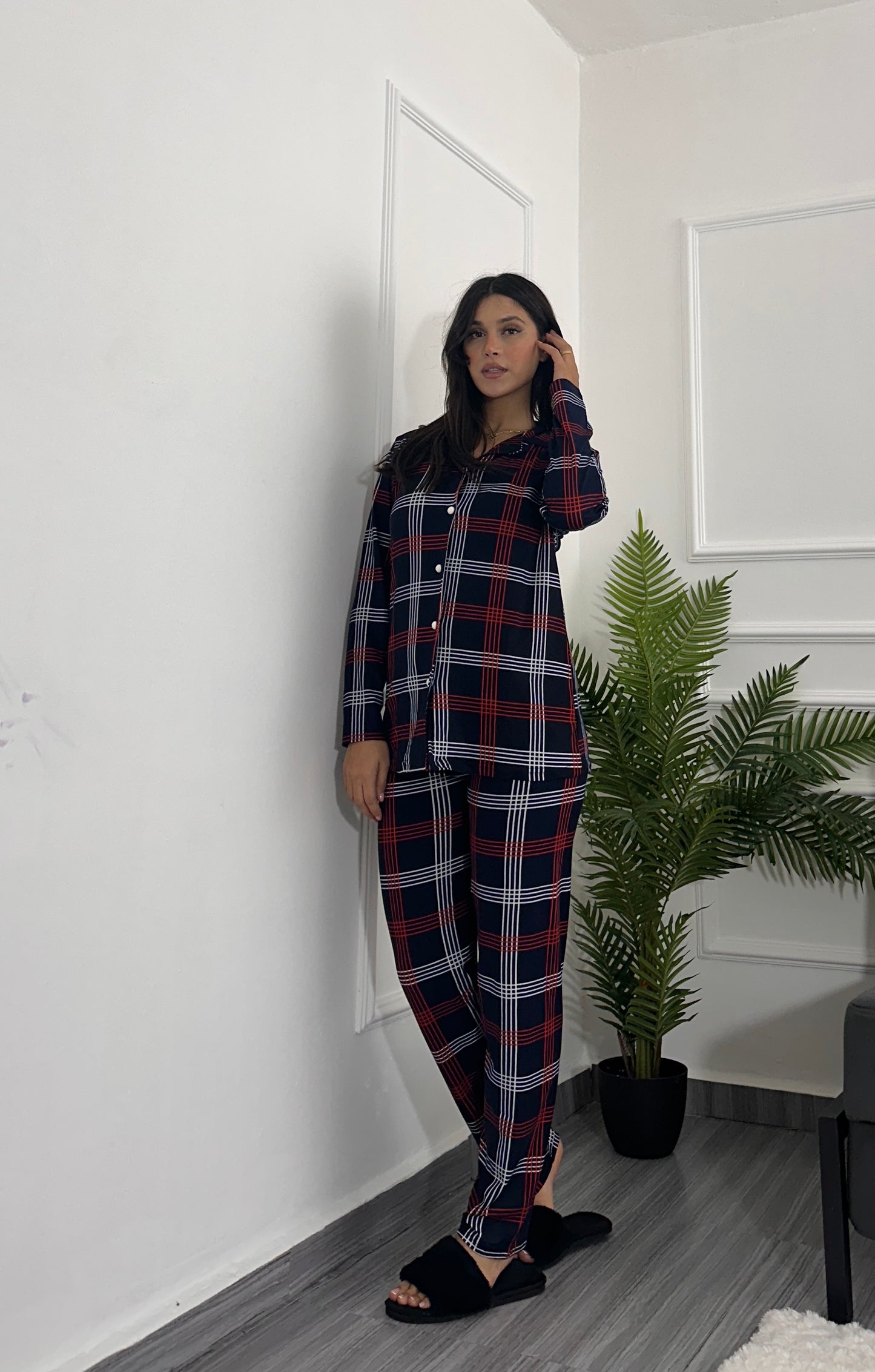 Three striped lines pyjama set