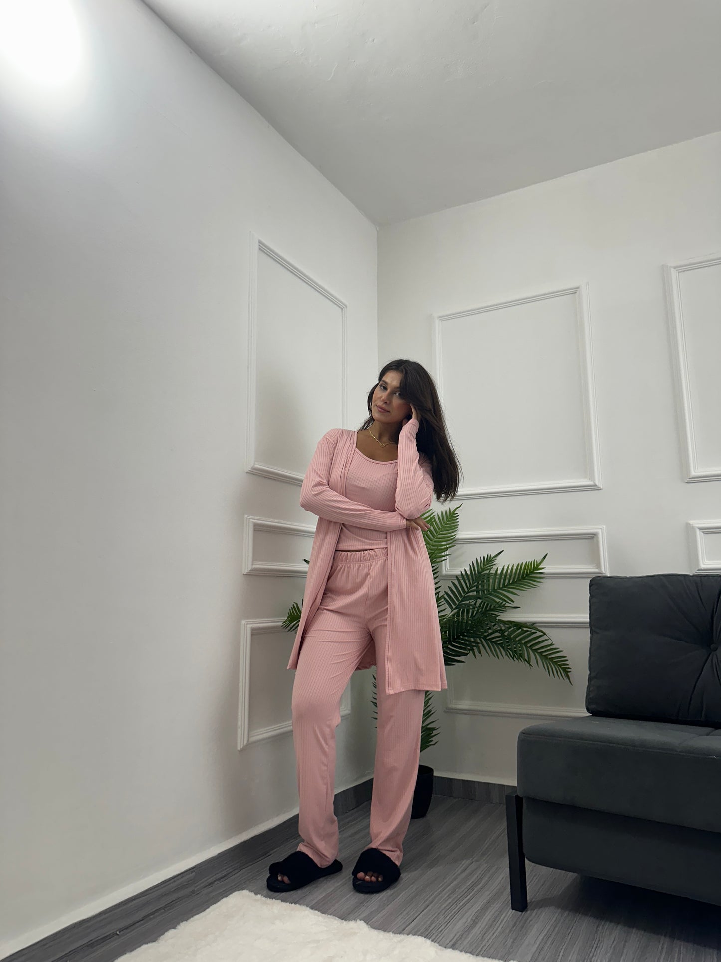 3pcs rib set with belt