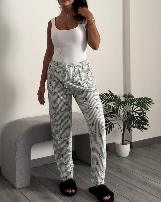 Pyjama Pants - Green
